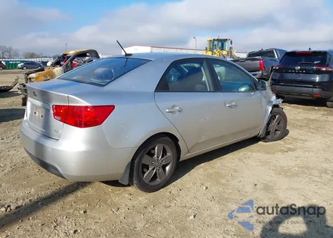 2010 Kia Forte Ex from USA, damaged, VIN KNAFU4A2XA5244066